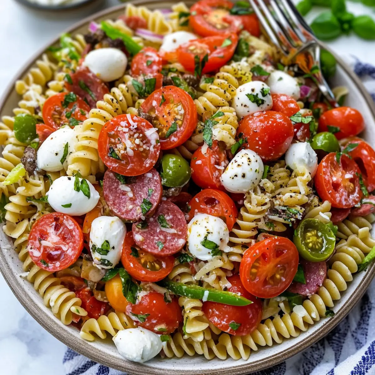 Pizza Pasta Salad