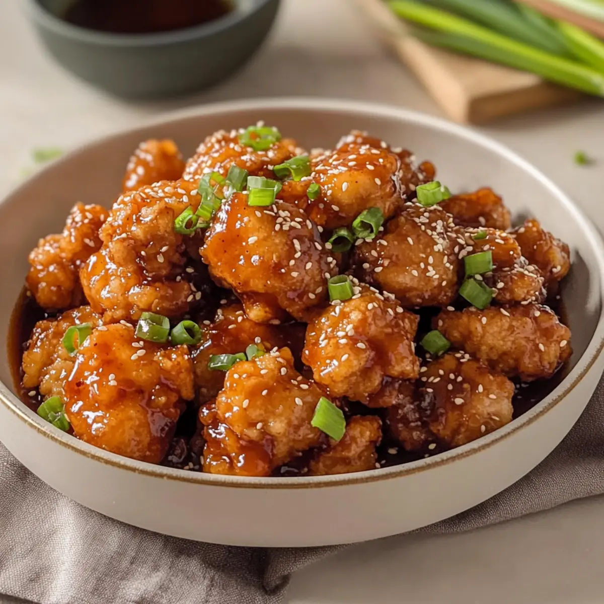 Honey Sesame Chicken