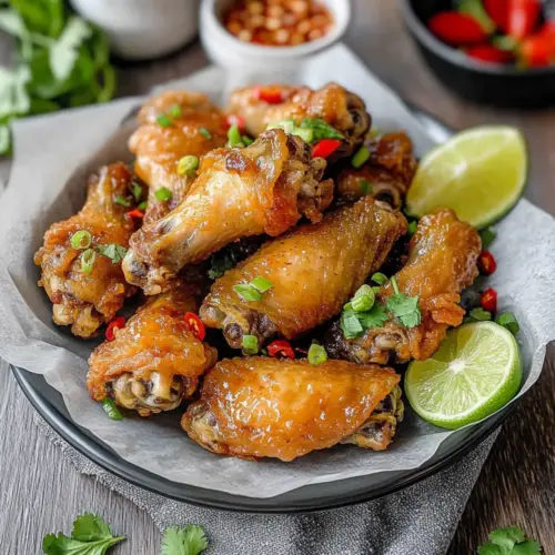 Vietnamese Fish Sauce Chicken Wings