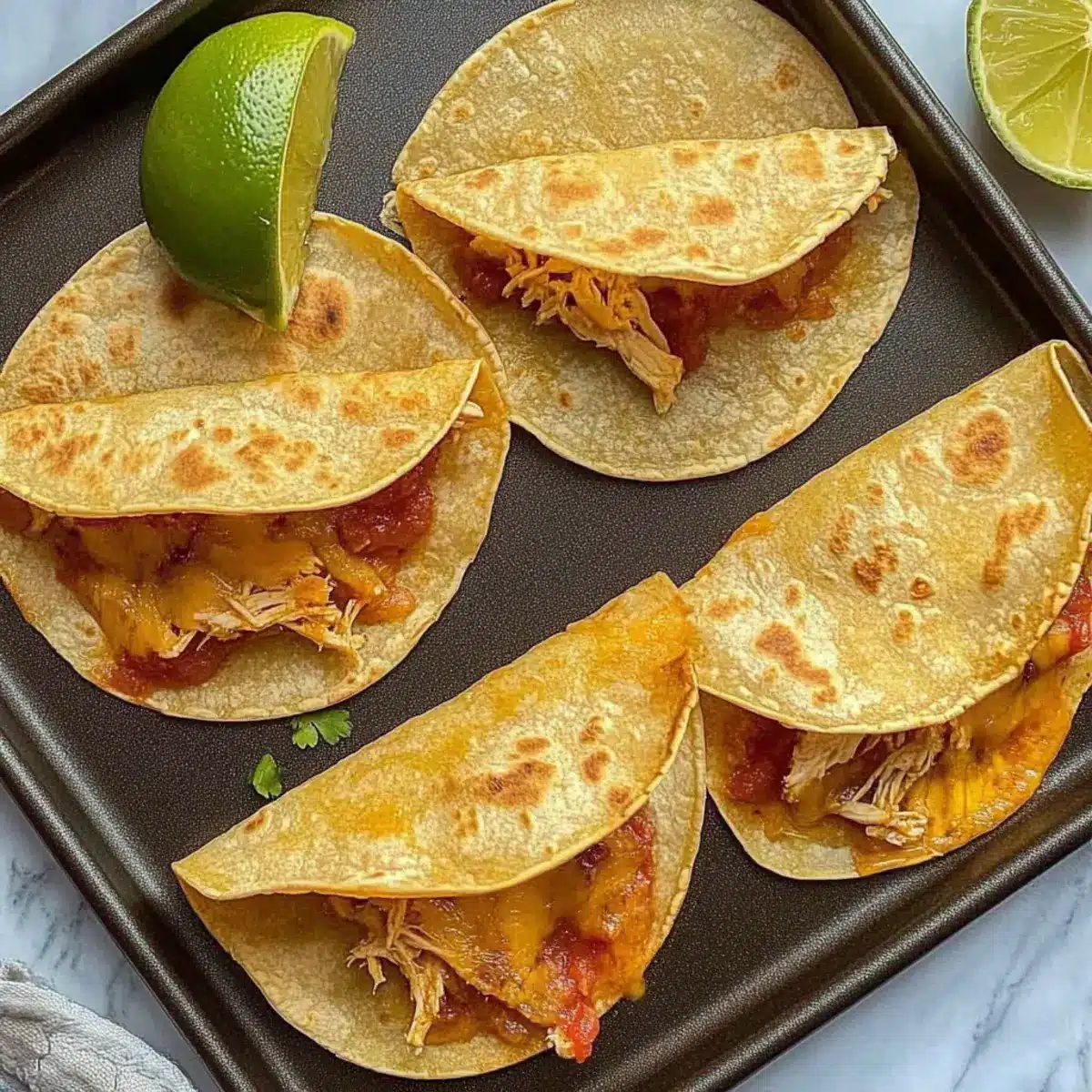 Baked Chicken Tacos