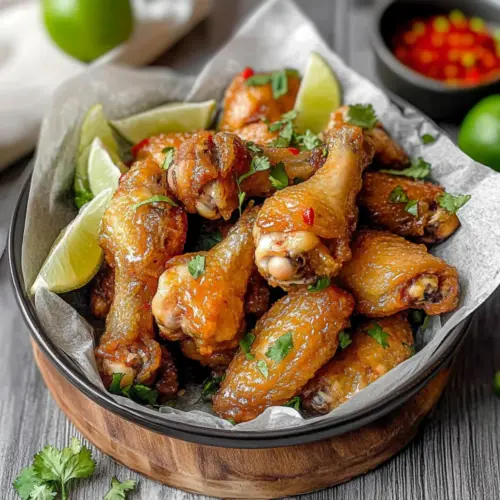 Vietnamese Fish Sauce Chicken Wings