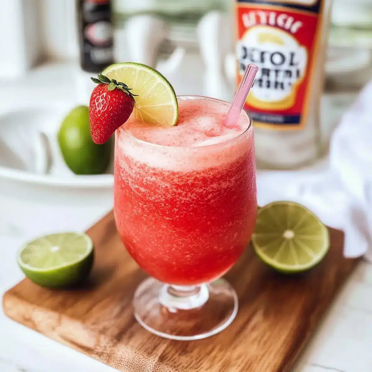 Strawberry Coconut Daiquiri