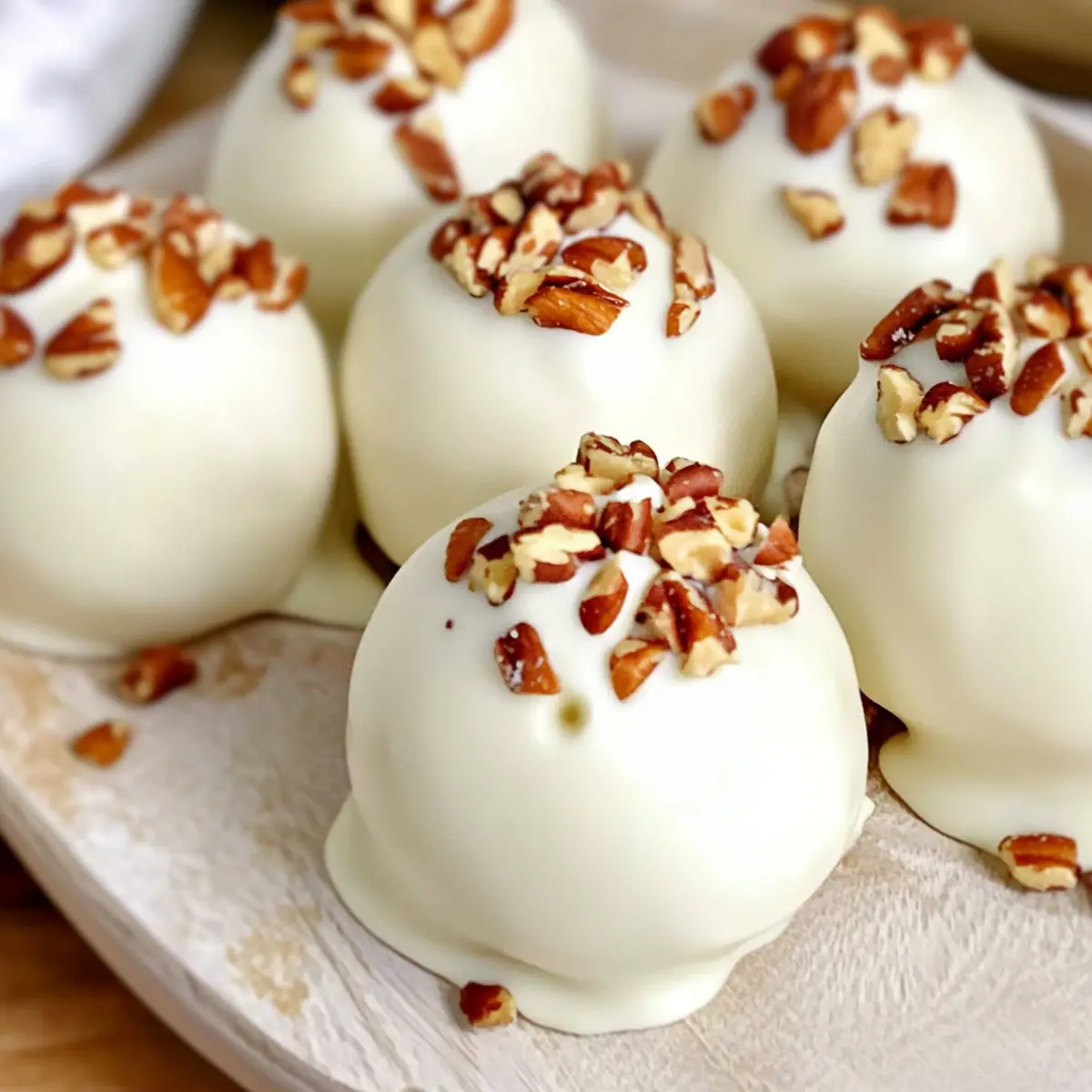 Carrot Cake Ball Truffles
